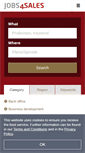 Mobile Screenshot of jobs4sales.ch